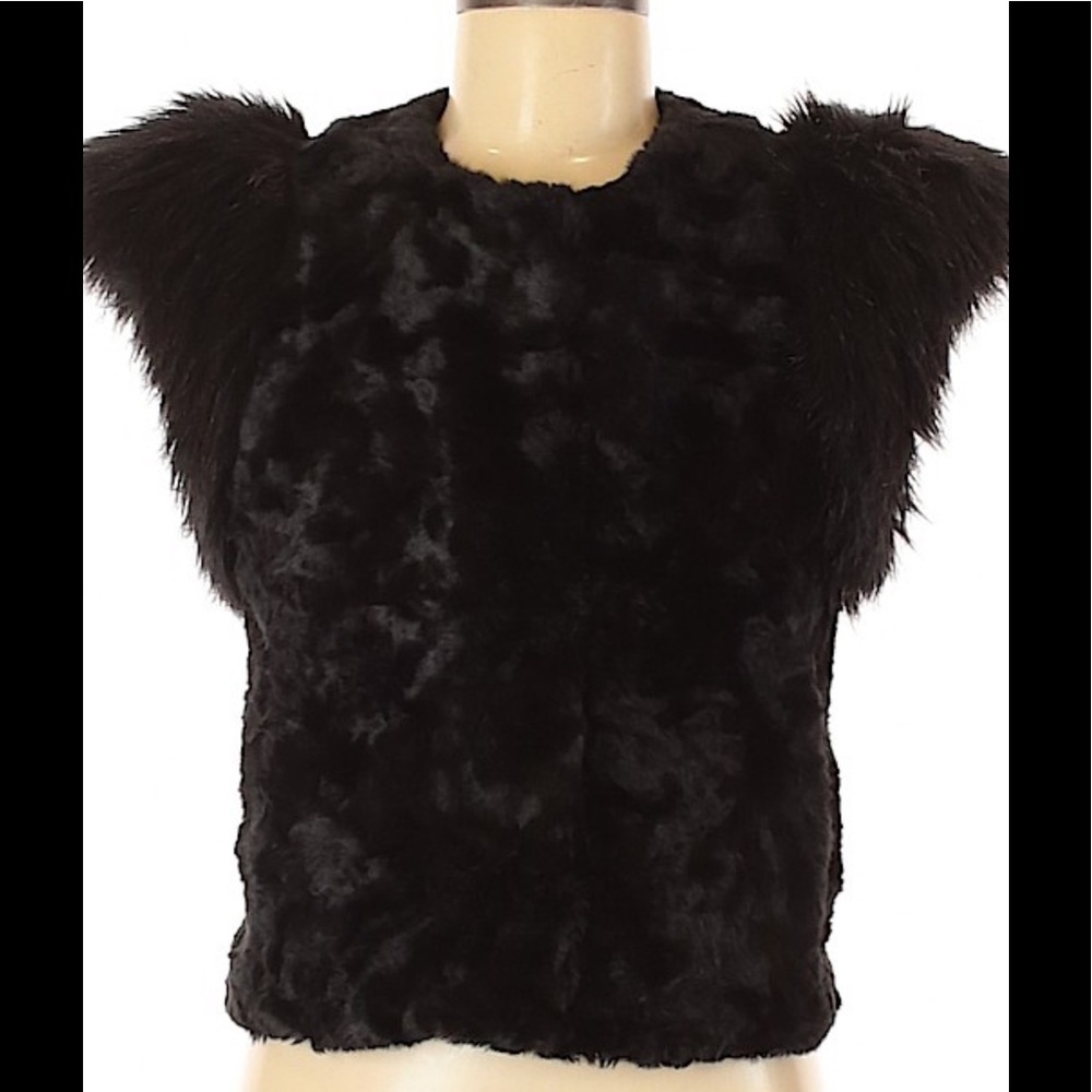 Skaist Taylor faux fur vest